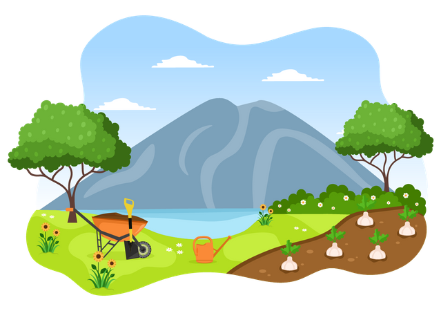 Bauernhof  Illustration