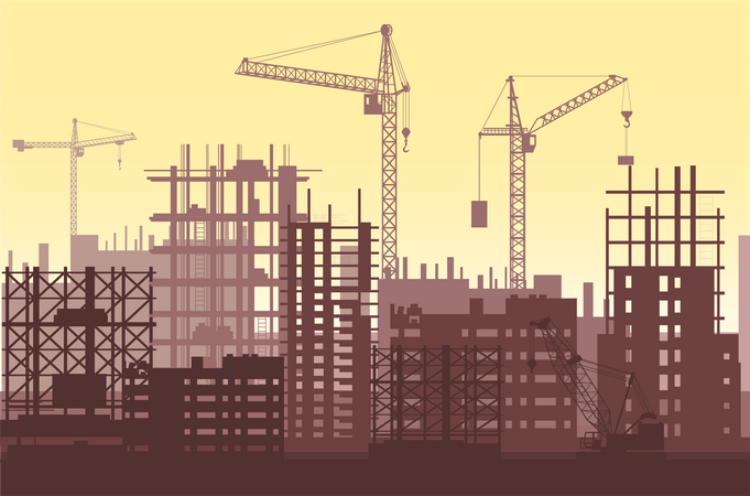 Baustelle  Illustration