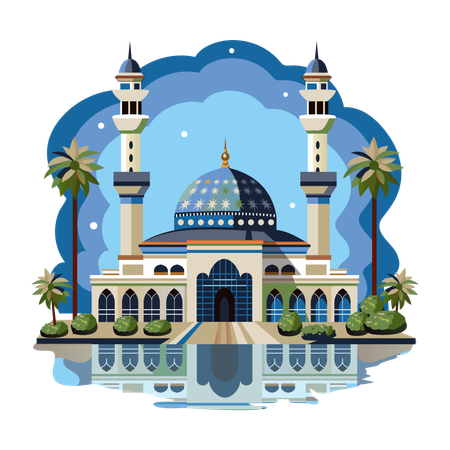 Bayezid Mosque  Illustration