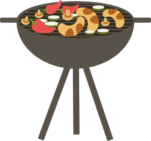 BBQ grill  Illustration