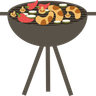 bbq grill illustration