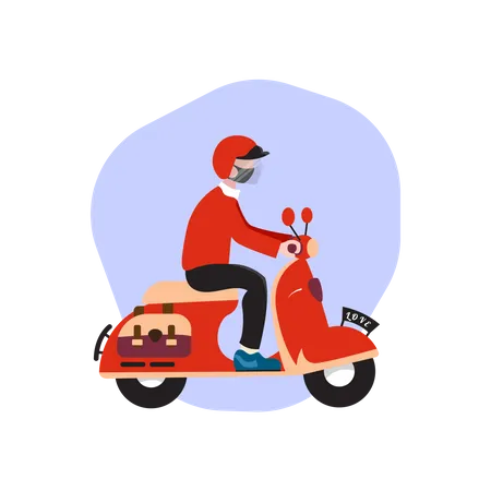 Suitable Users For Utilizing This Design Asset Include Graphic Designers Illustrators Advertising Agencies Motorcycle Clubs Safety Advocates And Anyone Interested In Promoting Safe Riding Practices On Motorcycles Illustration