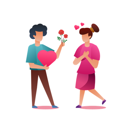 Be My Valentine  Illustration