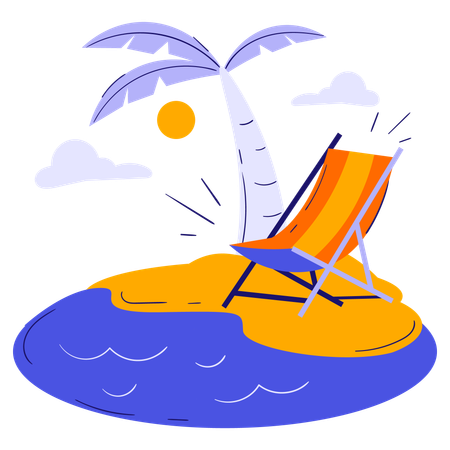 Beach  Illustration