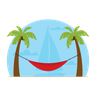 beach swing illustration free download