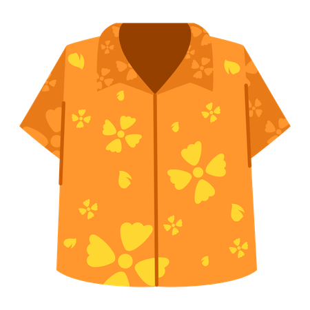 Beach Shirt  Illustration