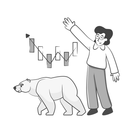 Bear Market  Illustration