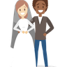 beautiful wedding illustration free download