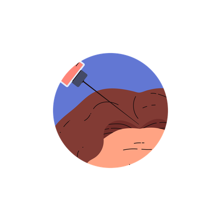 Beauty injection to head and hair  Illustration