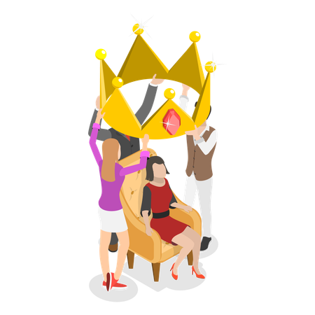 Beauty Pageant and Internet Celebrity  Illustration