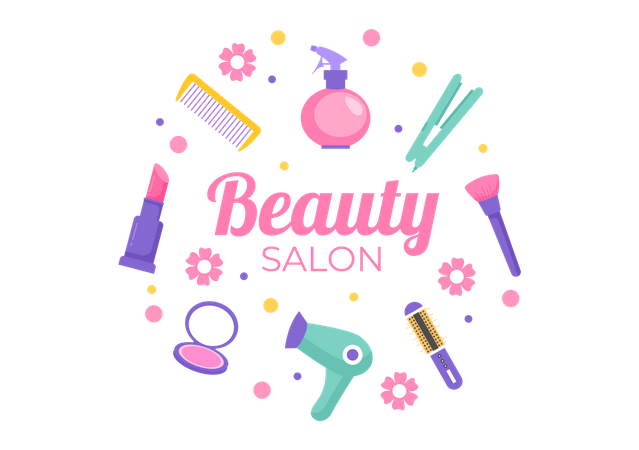 Beauty Salon Illustration