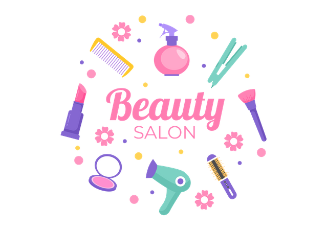 Beauty Salon  イラスト