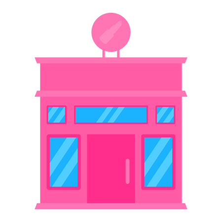 Beauty Shop  Illustration