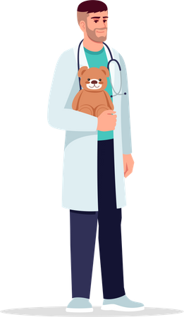 Bébé docteur  Illustration