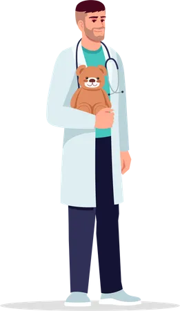 Bébé docteur  Illustration