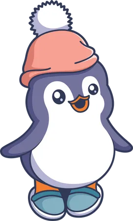 Pingüino bebé  Ilustración