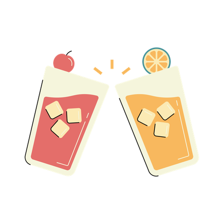 Bebida de fiesta  Illustration