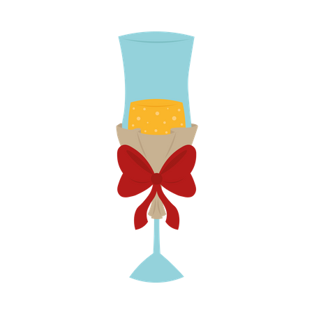 Bebida navideña  Illustration