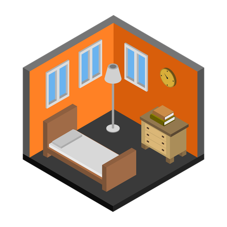 Bedroom  Illustration
