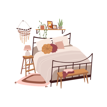 Bedroom  Illustration