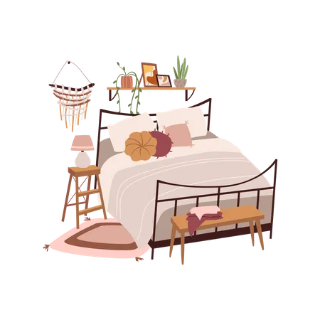 Bedroom  Illustration