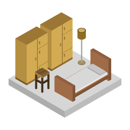Bedroom  Illustration