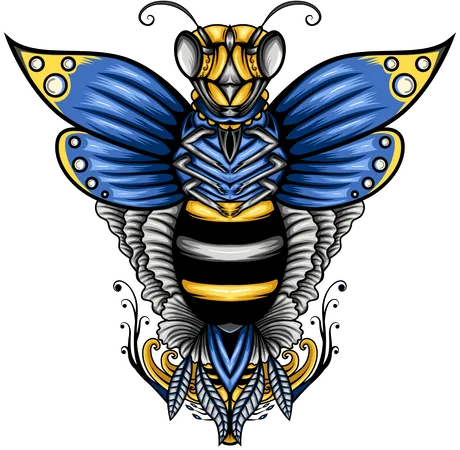 Bee  Illustration