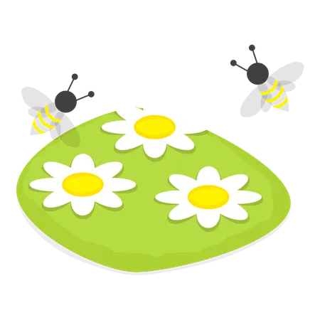 Beekeeping  Illustration