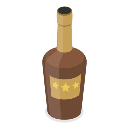 Beer bottle  Illustration