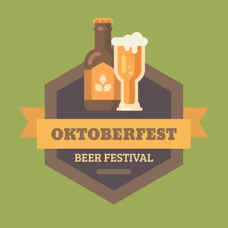 Beer fest banner  Illustration