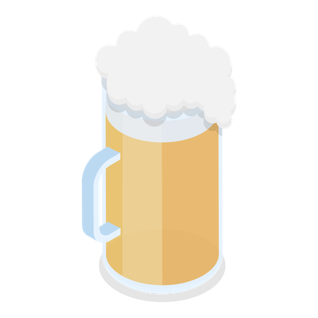 ビールグラス  イラスト