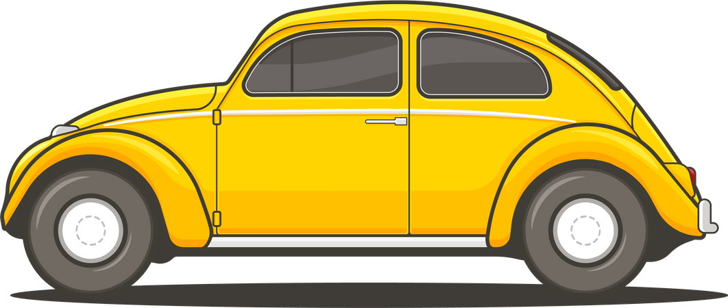 Beetel car  Illustration