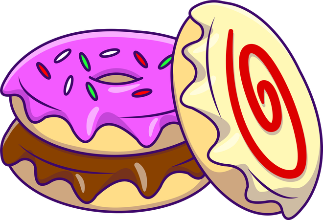 Donut  Illustration