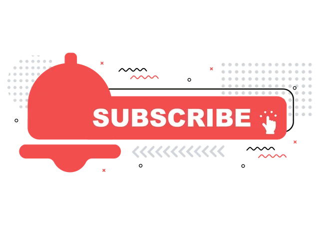 Bell Notification of subscribe  Illustration