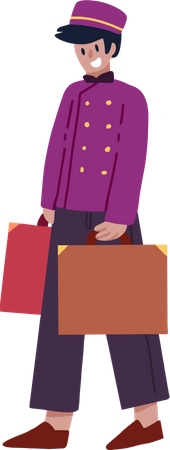 Bellboy  Illustration