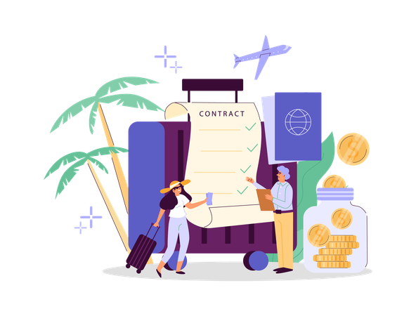 Beneficios para empleados  Ilustración