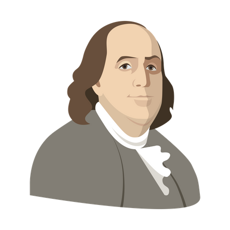 Benjamin Franklin  일러스트레이션