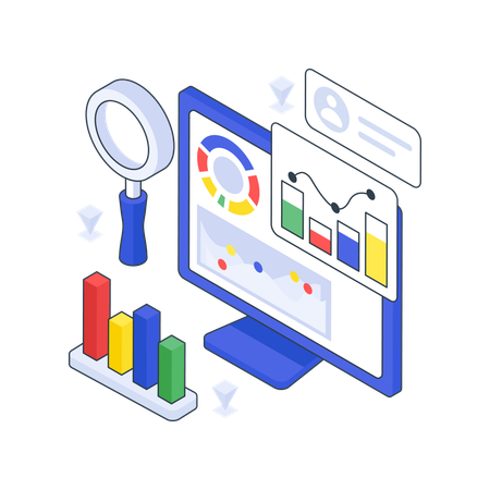 Benutzerdatenanalyse  Illustration