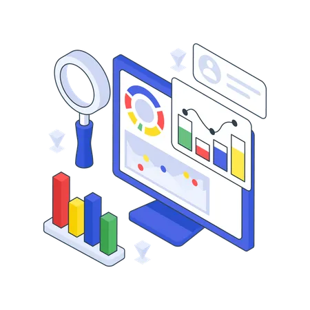 Benutzerdatenanalyse  Illustration