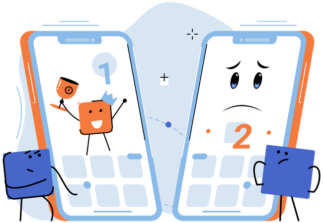 Best application comparision  Illustration