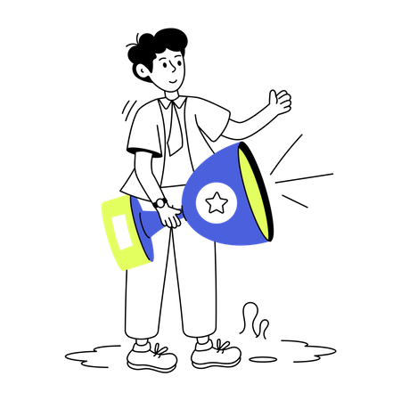 Best Employee  Illustration