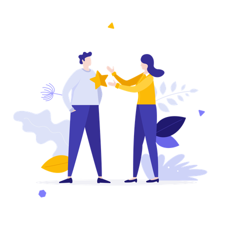 Best employee  Illustration