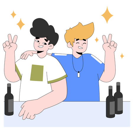 Best friend  Illustration