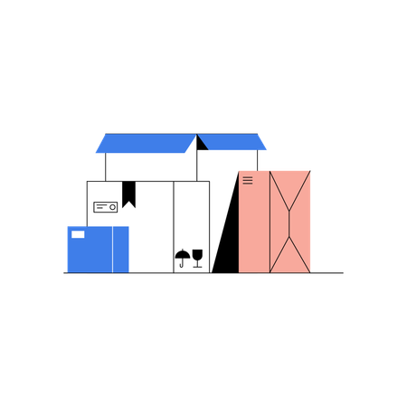 Bestandsverwaltung  Illustration