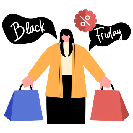 Die besten Schnäppchen zum Black Friday  Illustration