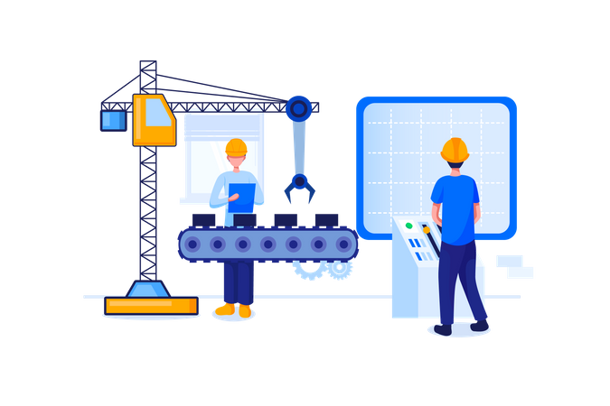 Betriebsingenieur  Illustration