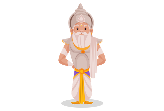 Bhishma Pitamaha  イラスト
