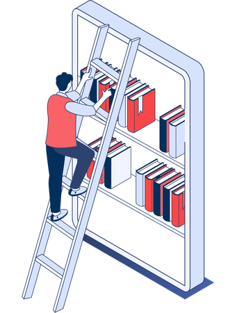 Biblioteca on-line  Ilustração