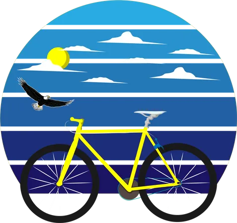 Bicicleta  Ilustração