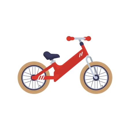 Bicicleta infantil  Illustration